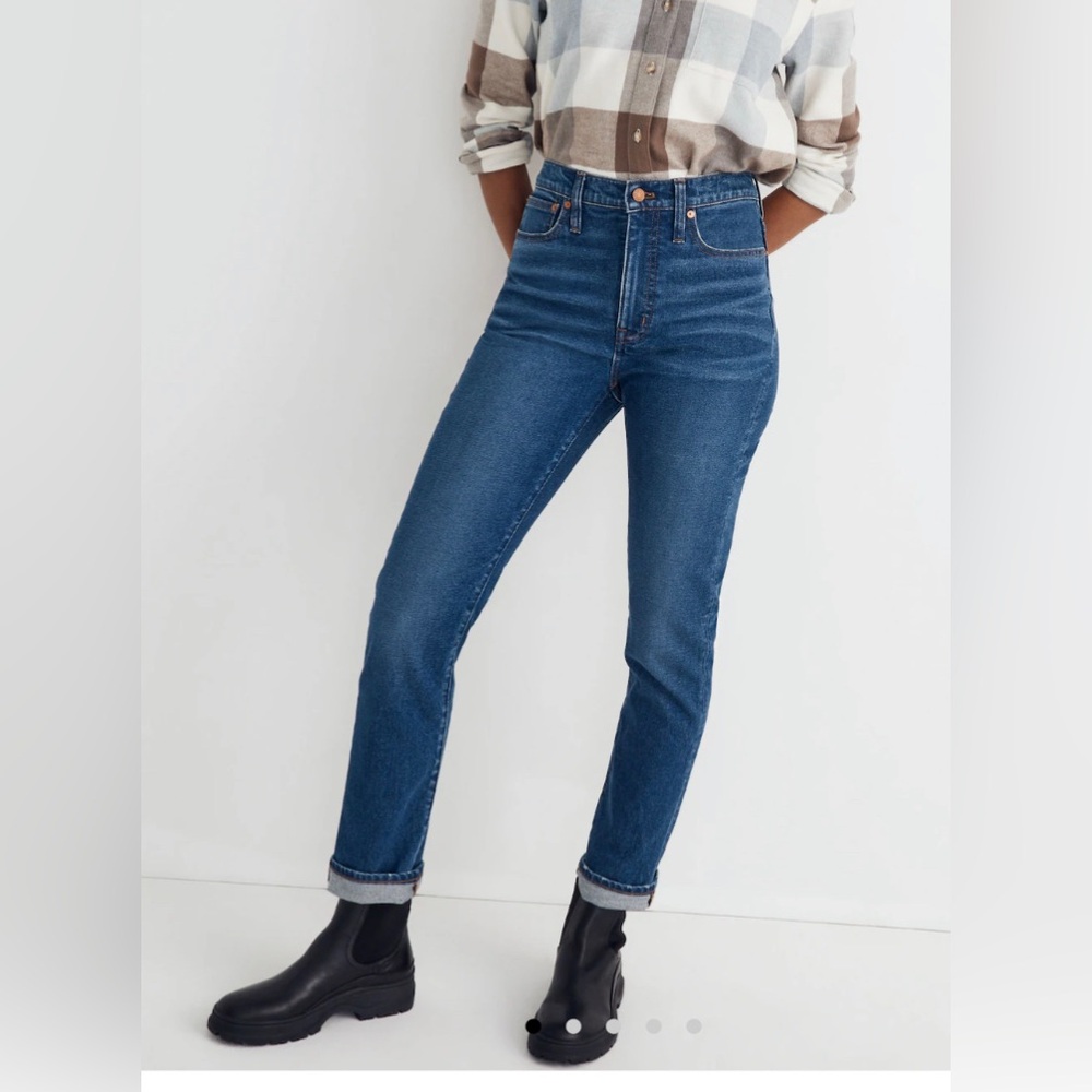 Madewell Jeans THE HIGH-RISE slim boy jean size 24